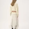 Suéter de cuello alto con logotipo de gran tamaño en punto de lana y mohair Suéter de cuello alto con logotipo de gran tamaño en punto de lana y mohair