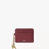 Tarjetero Chloé Charms en piel granulada