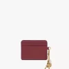 Tarjetero Chloé Charms en piel granulada