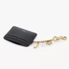 Tarjetero Chloé Charms en piel granulada