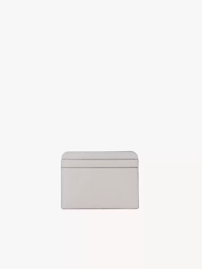 Tarjetero Chloé Iconic en piel granulada