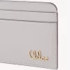 Tarjetero Chloé Iconic en piel granulada