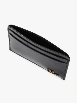 Tarjetero icónico de Chloé en piel brillante Tarjetero icónico de Chloé en piel brillante