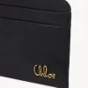 Tarjetero icónico de Chloé en piel brillante Tarjetero icónico de Chloé en piel brillante