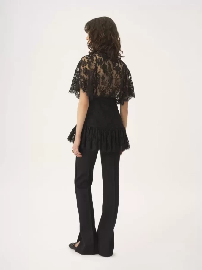Pantalones de sastre en suave algodón de caballería Pantalones de sastre en suave algodón de caballería