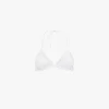 Top de bikini con volantes