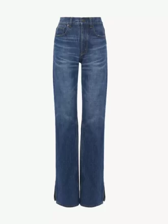 Vaqueros rectos en denim