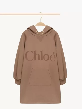 Vestido con capucha para niños