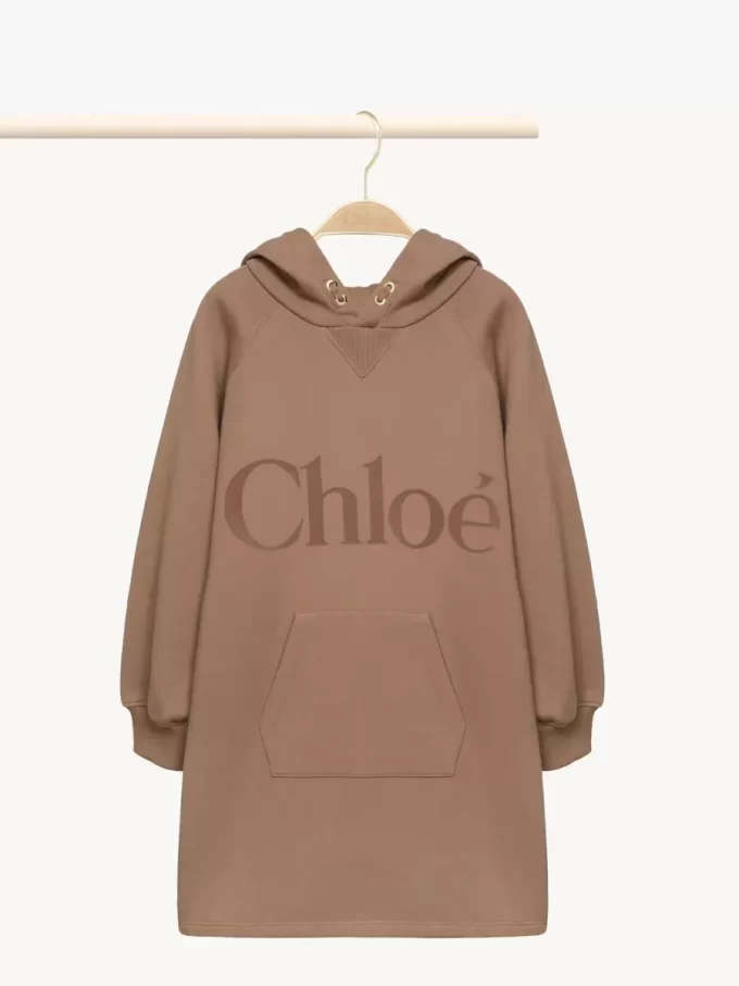 Vestido con capucha para niños