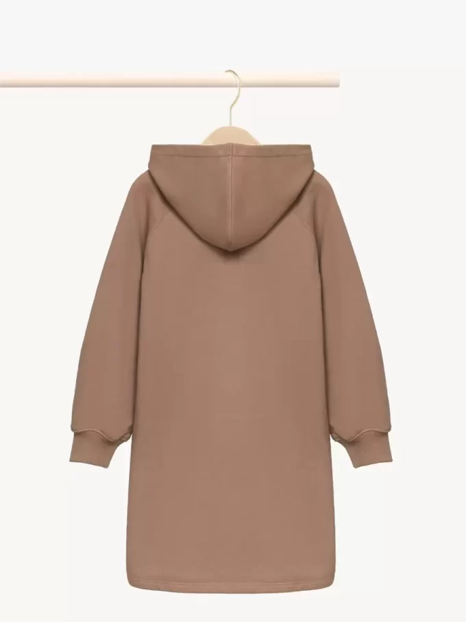 Vestido con capucha para niños