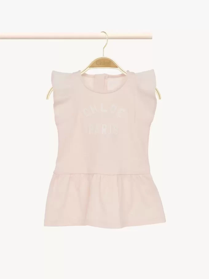 Vestido de manga corta
