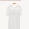 Vestido de manga corta
