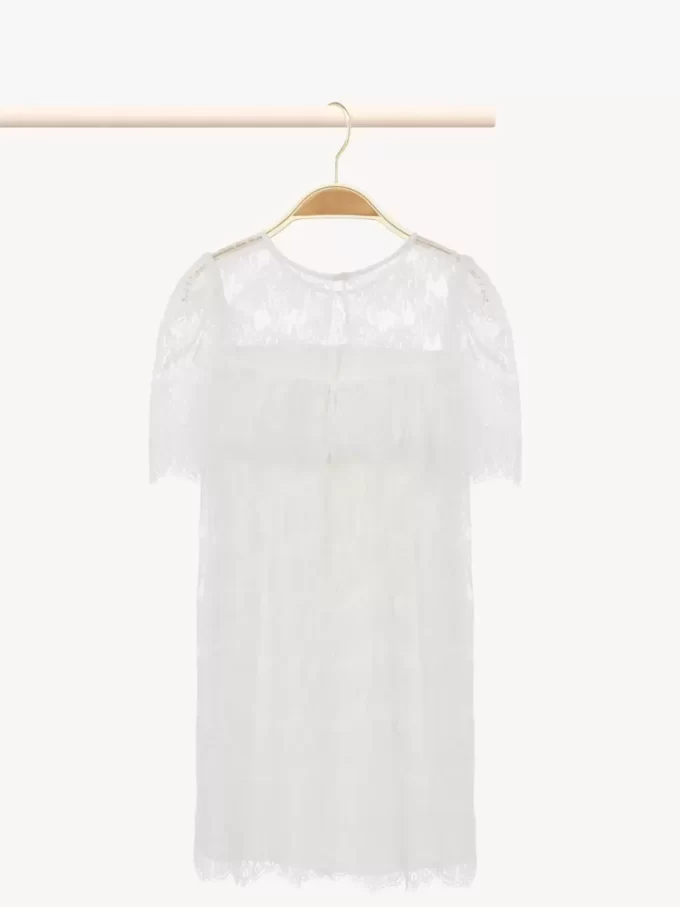 Vestido de manga corta