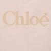 Vestido infantil de manga larga con logotipo