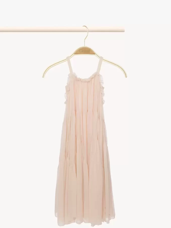 Vestido largo sin mangas
