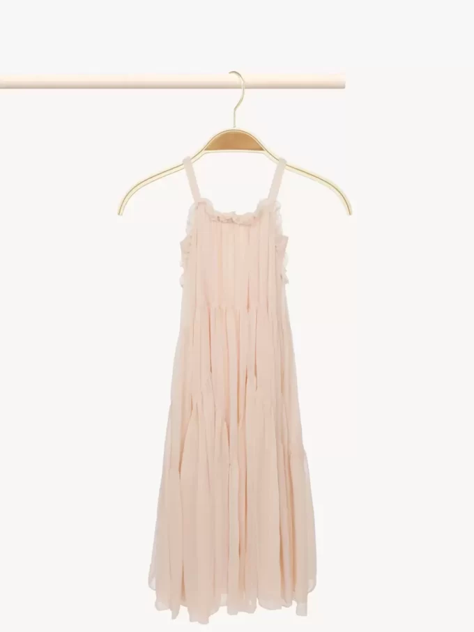 Vestido largo sin mangas