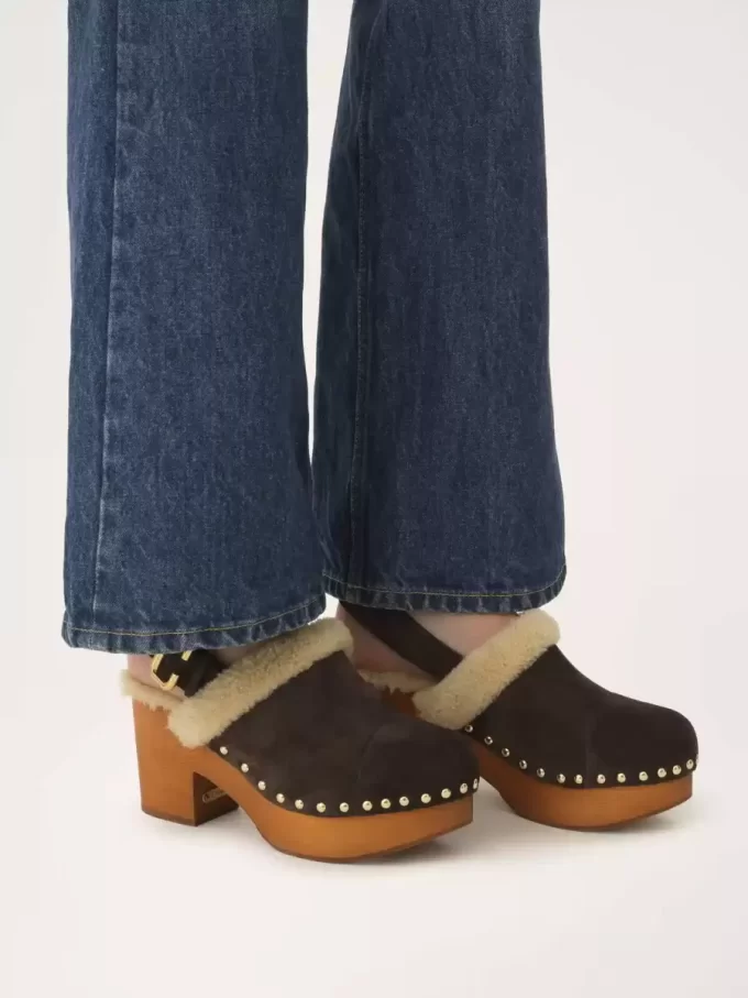 Zueco de cuña Jeannette