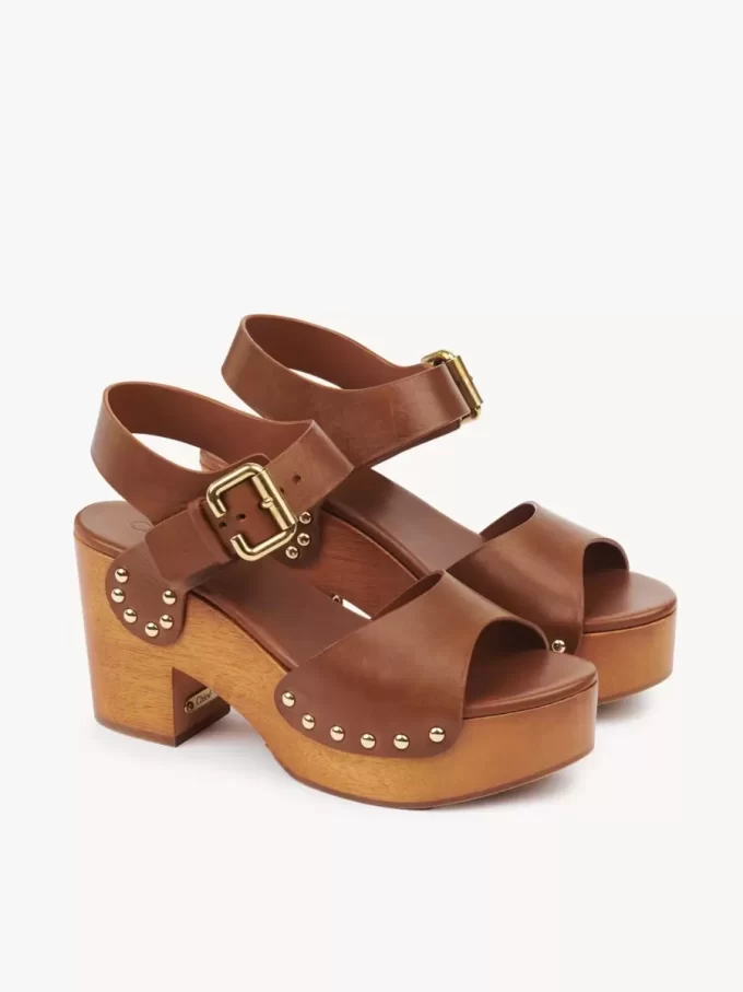 Zueco de cuña Jeannette