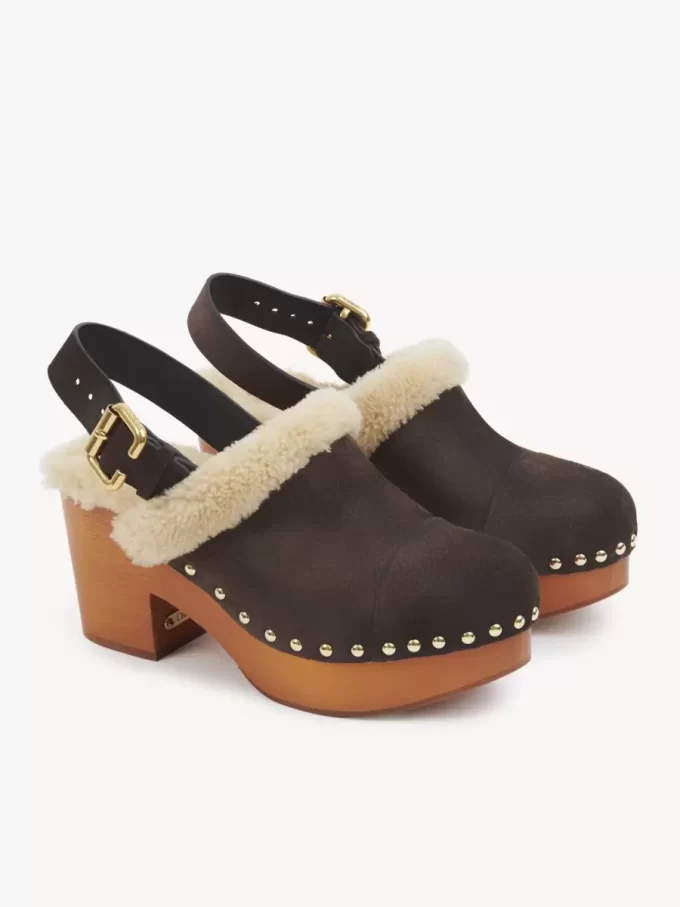 Zueco de cuña Jeannette